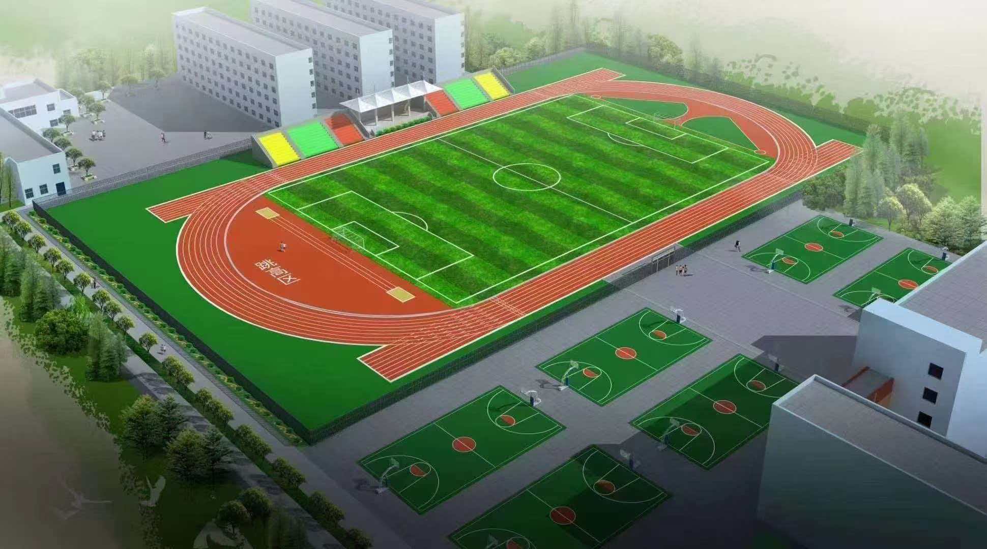 清远市学校运动操场透水跑道 - 排名